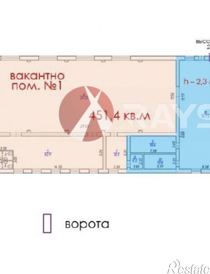 Производственное помещение Инвентарный переулок, 8