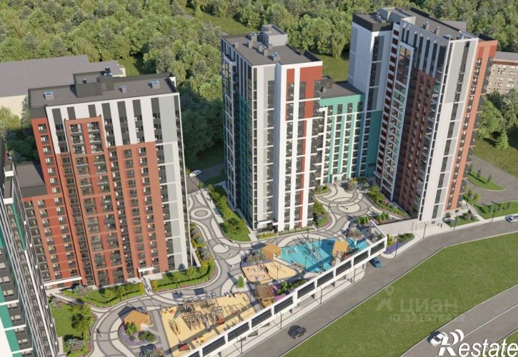 3-комн квартира в новом доме ул Игринская, 3а,  д. 3а