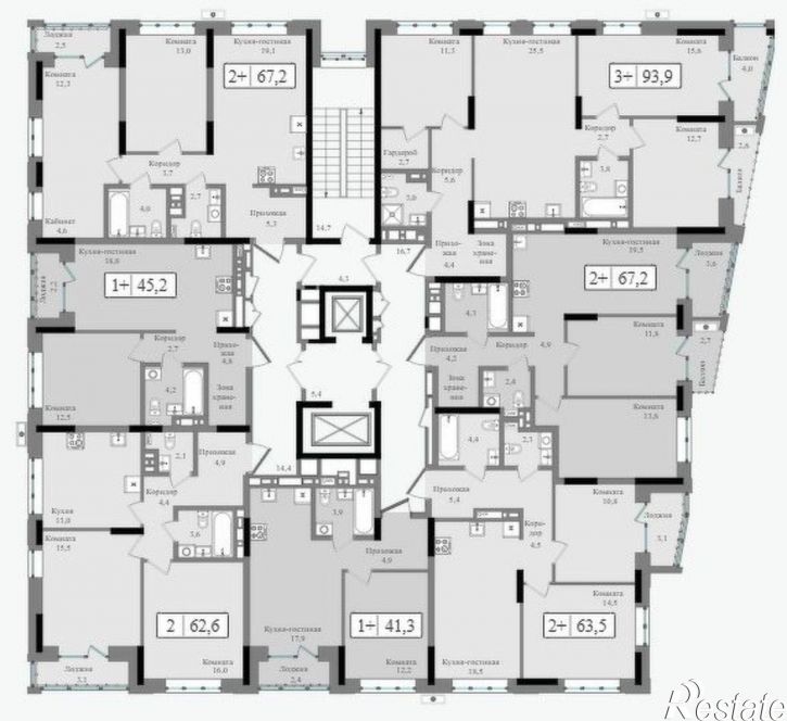 2-комн квартира в новом доме ул Фруктовая, 4,  д. 4
