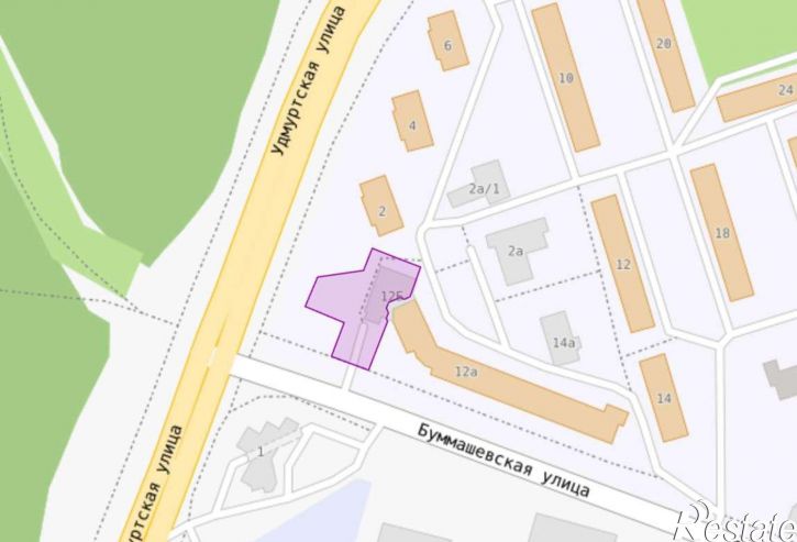 Земельный участок Воткинское шоссе, 12кб