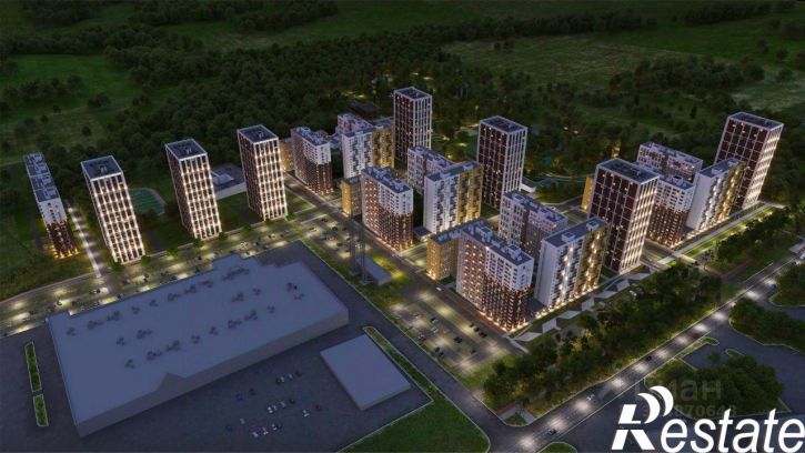 1-комн квартира в новом доме Первомайский район
