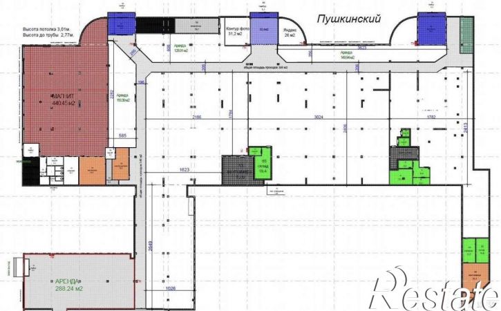 Торговое помещение Пушкинская улица, 130