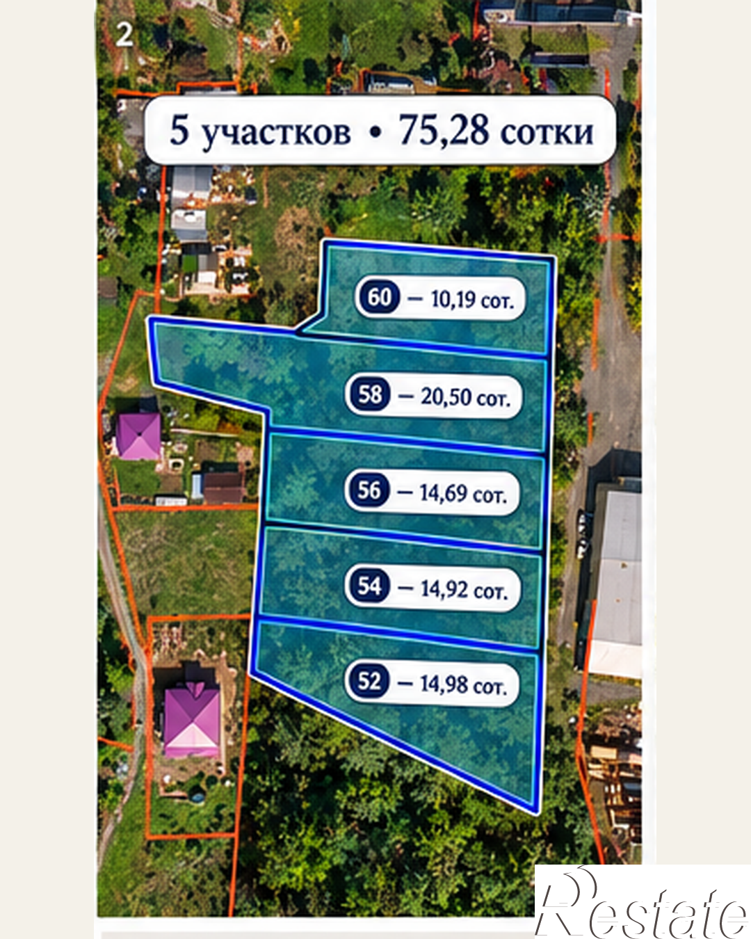 Купить землю, земельный участок за 21 000 000 рублей на Яровая, 60